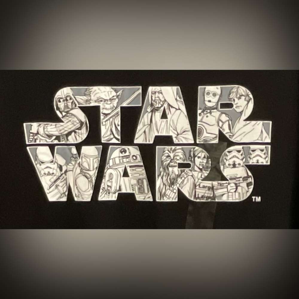 *SOLD* NWT Adult STAR WARS Tee Shirt Large - Picture 2 of 9
